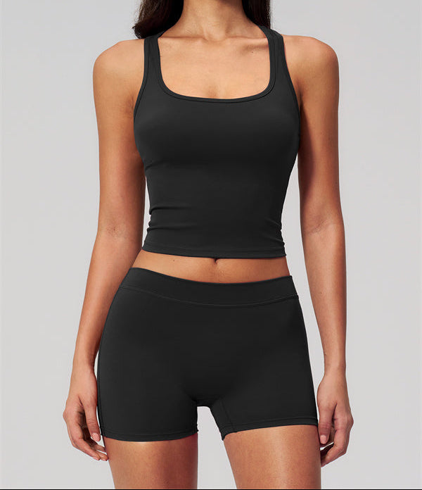 The Revive Crop Top Shorts 2-Piece Set