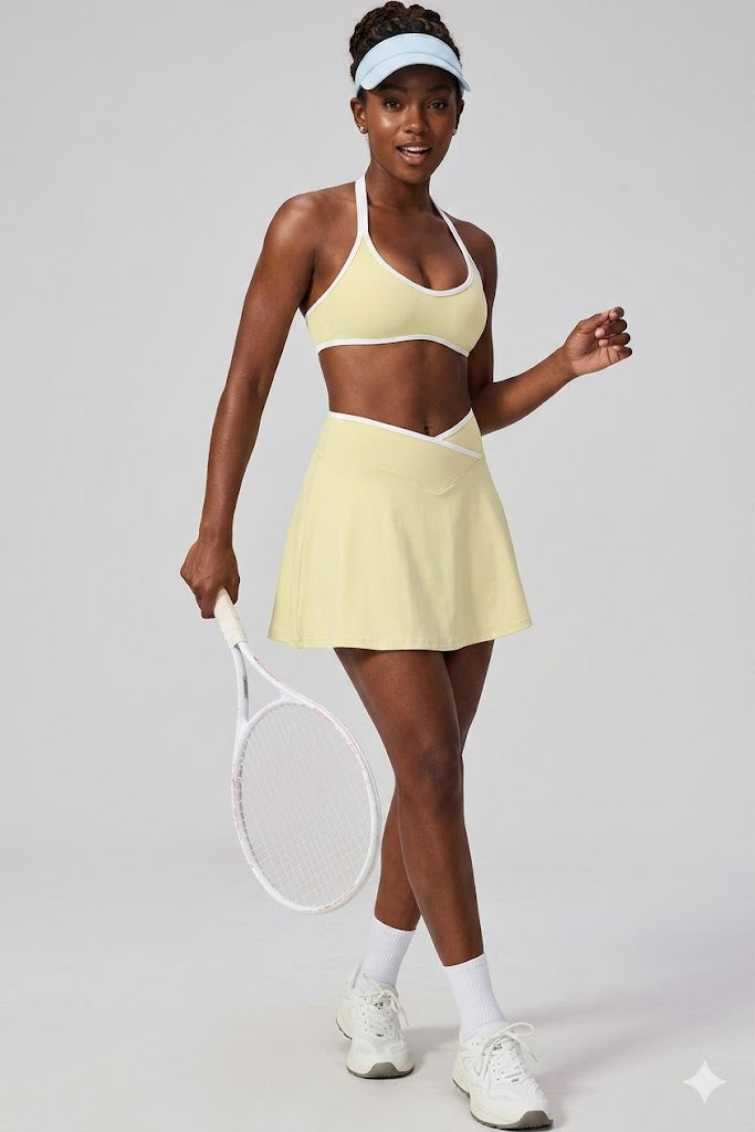Strapless Skort Set