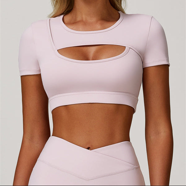 The Lavish Cut-out Crop Top