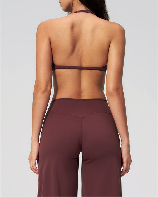 The Nexus Sports Bra Wide-Leg Crop 2-Piece Set
