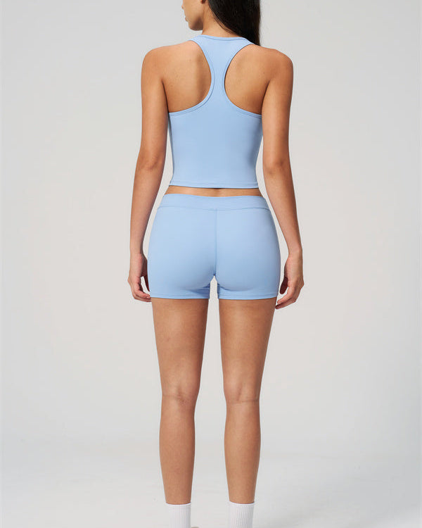 The Revive Crop Top Shorts 2-Piece Set