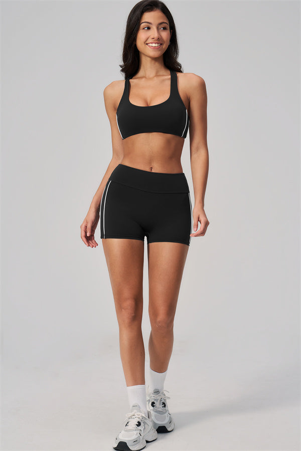 The Breathe Sports Bra Shorts 2-Piece Set