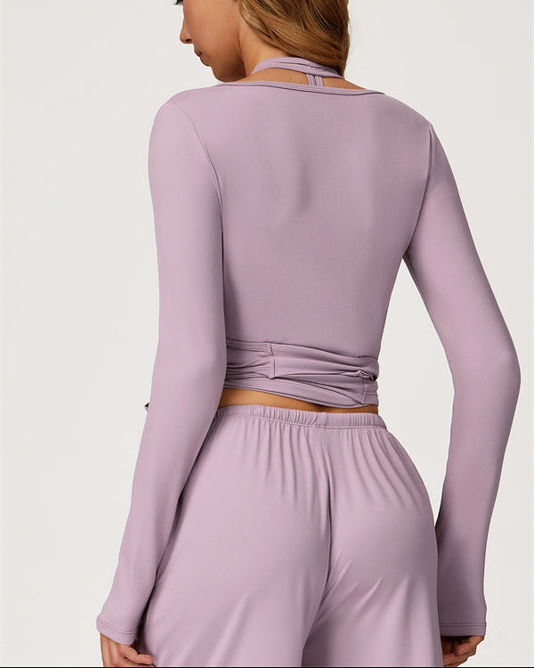 The Sprint Long Sleeve Crop Top