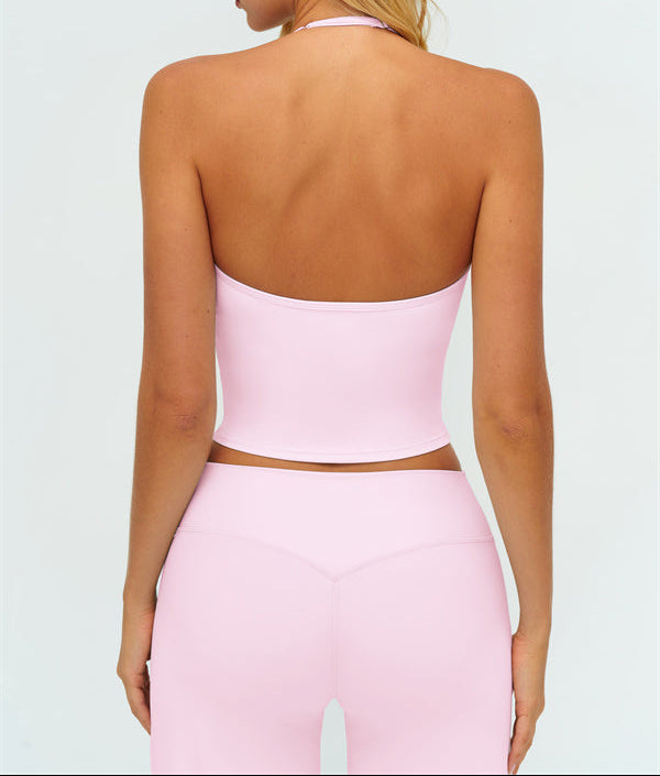 The Twirl Halter Tank Top