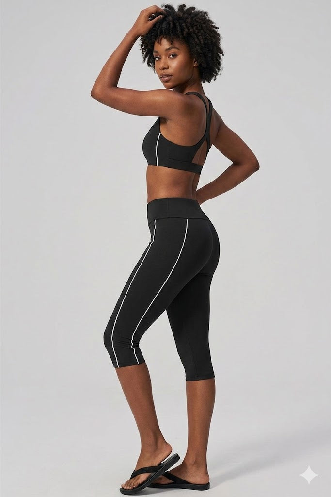 Tube Top Capri Set
