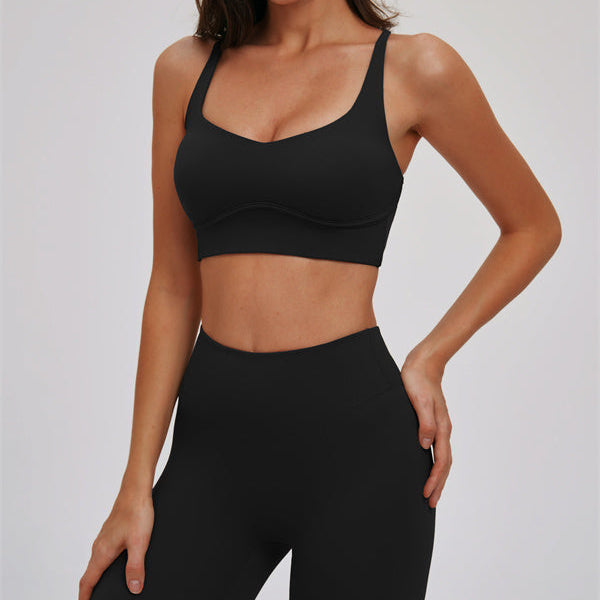 The Kinetic Cross Back Sports Bra