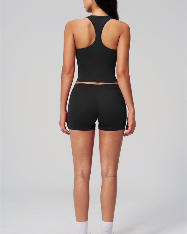 The Revive Crop Top Shorts 2-Piece Set