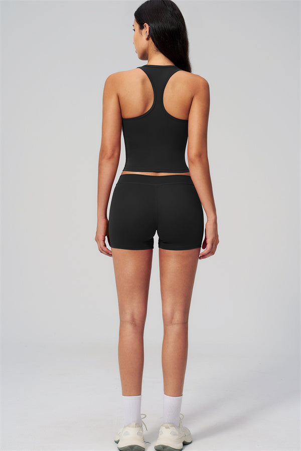 The Revive Crop Top Shorts 2-Piece Set