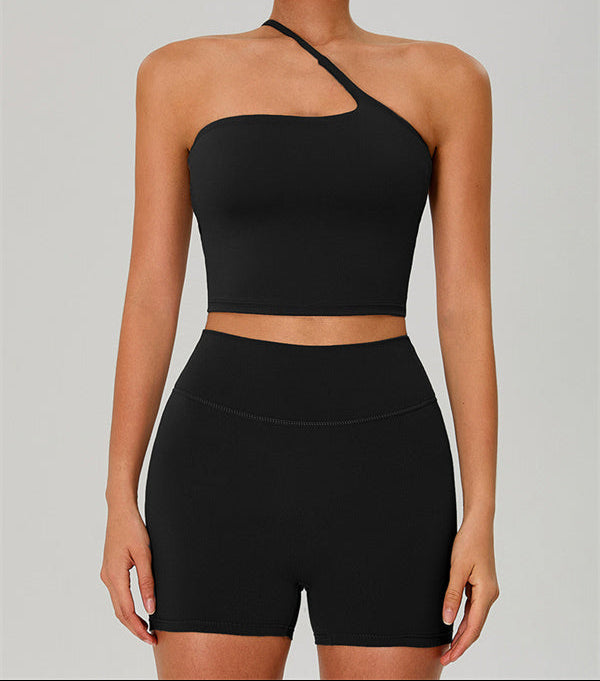 The Jewel One-Shoulder Crop Top
