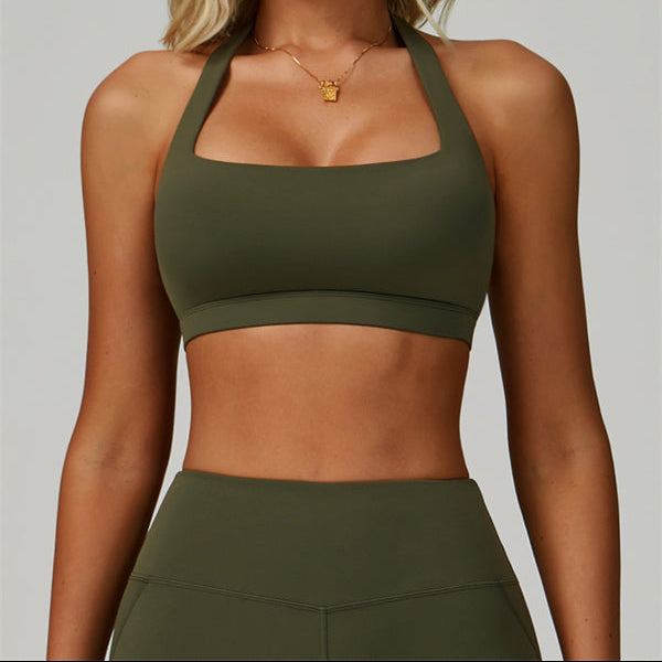 The Bold Halter Sports Bra