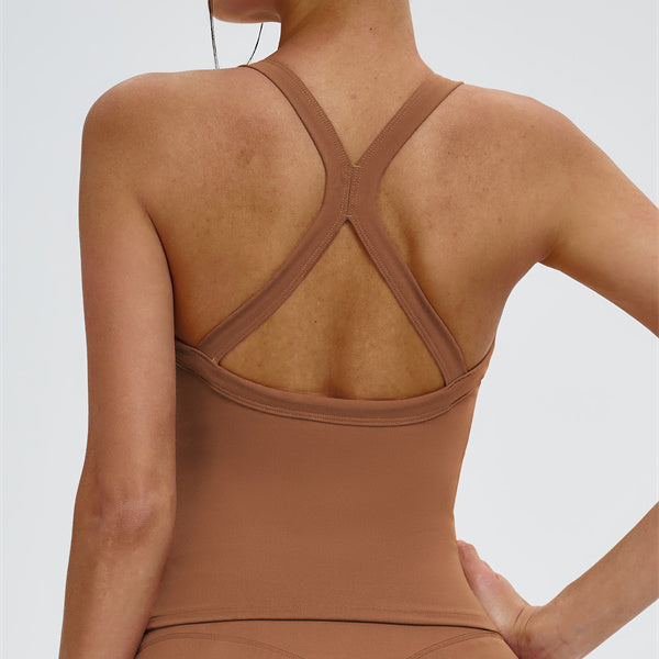 The Slate Cross Back Top