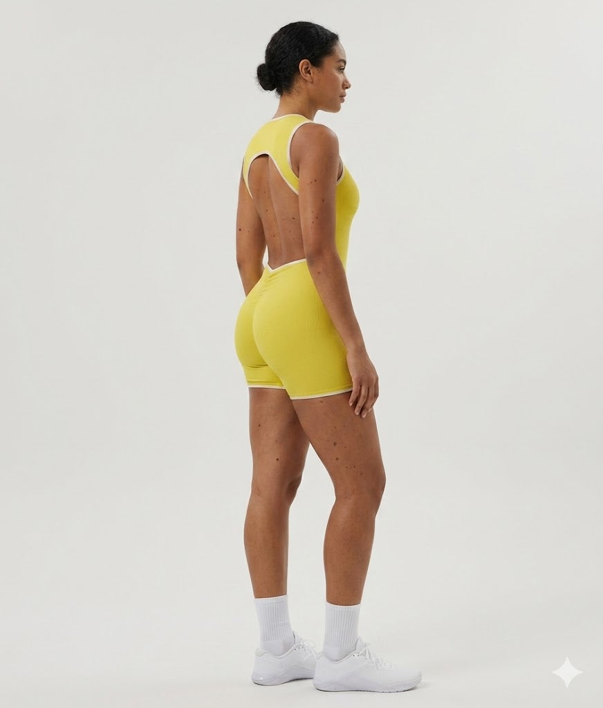 Hollow-Back Bodysuit