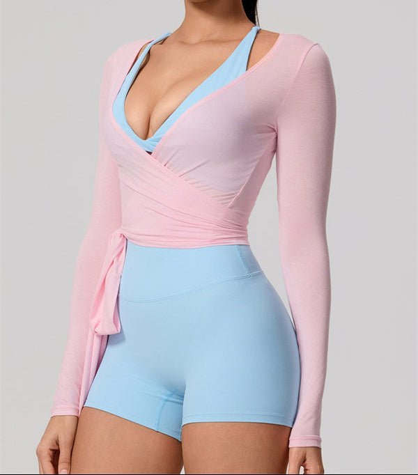 The Lively Long Sleeve Crop Top