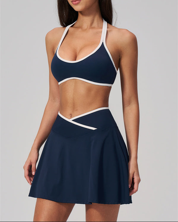 The Spunk Sports Bra Skirt 2-Piece Set