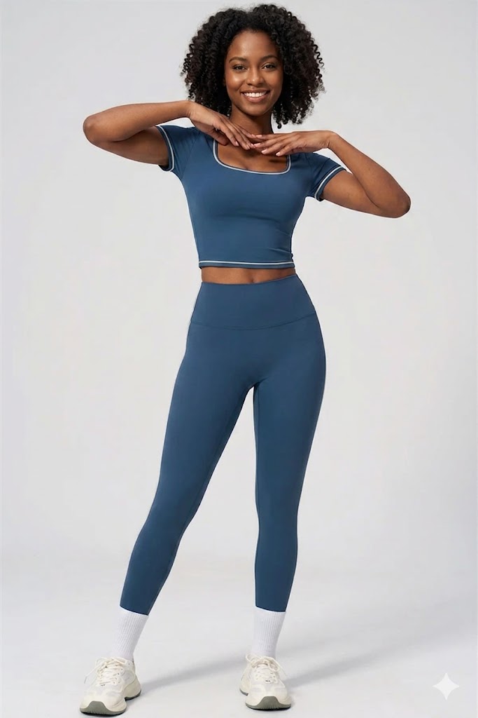 Crisscross Leggings Set