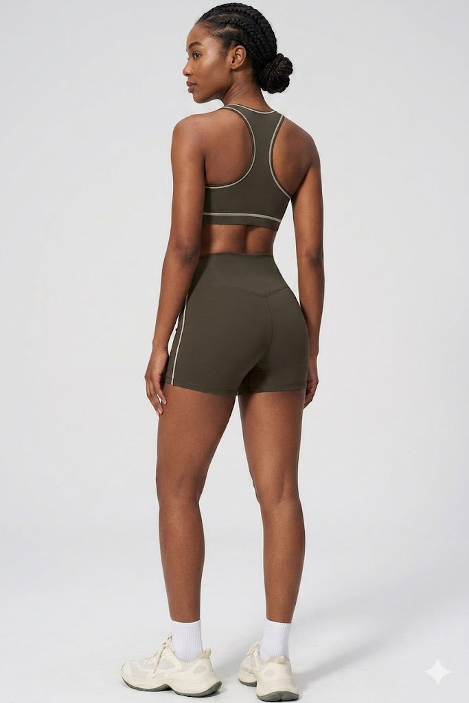 Contour Biker Short Set