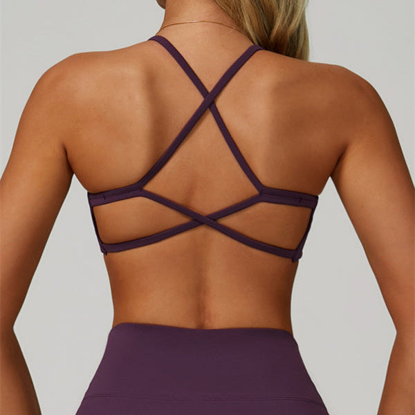 The Bold Cross Back Sports Bra