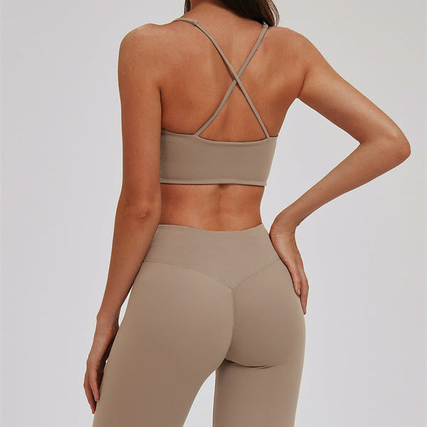 The Kinetic Cross Back Sports Bra