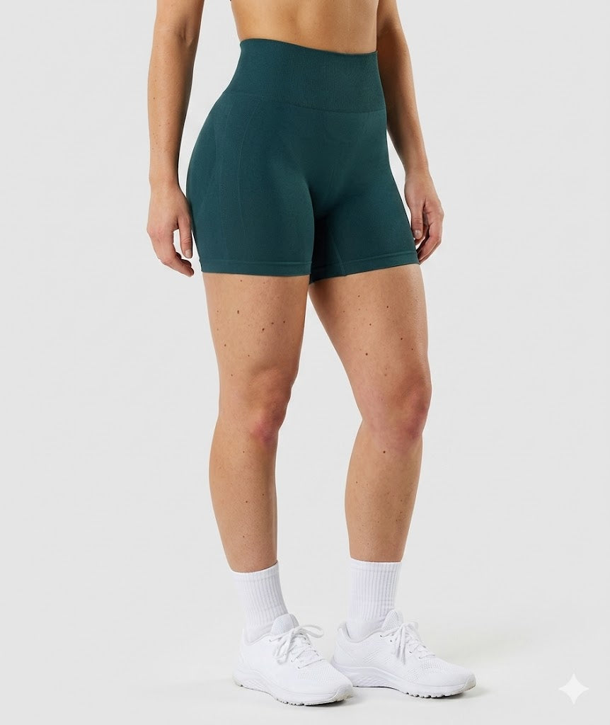 High Waist Scrunch Gym Shorts