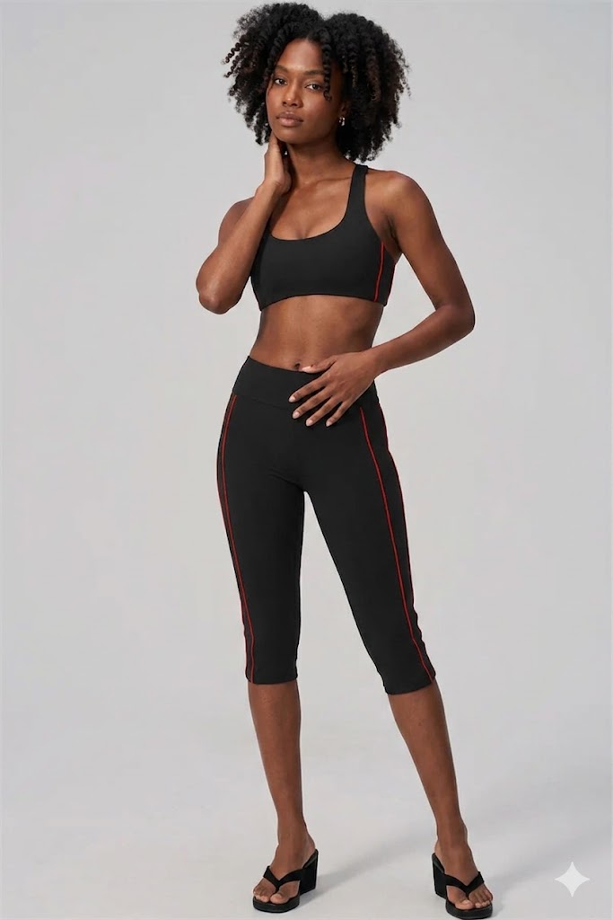 Tube Top Capri Set