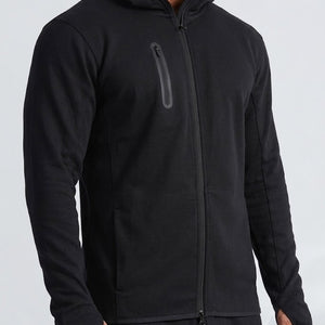 Sport Hoodie Two Piece Sweatsuit Casual Tracksuits Men's Jogger Sets for Outdoor Climbing Breathable Plus Size Adults Autumn