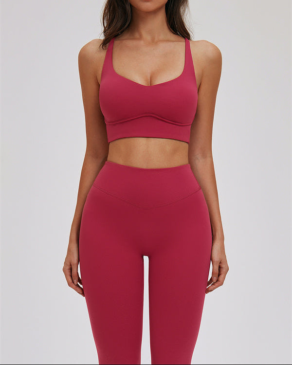 The Kinetic Cross Back Sports Bra