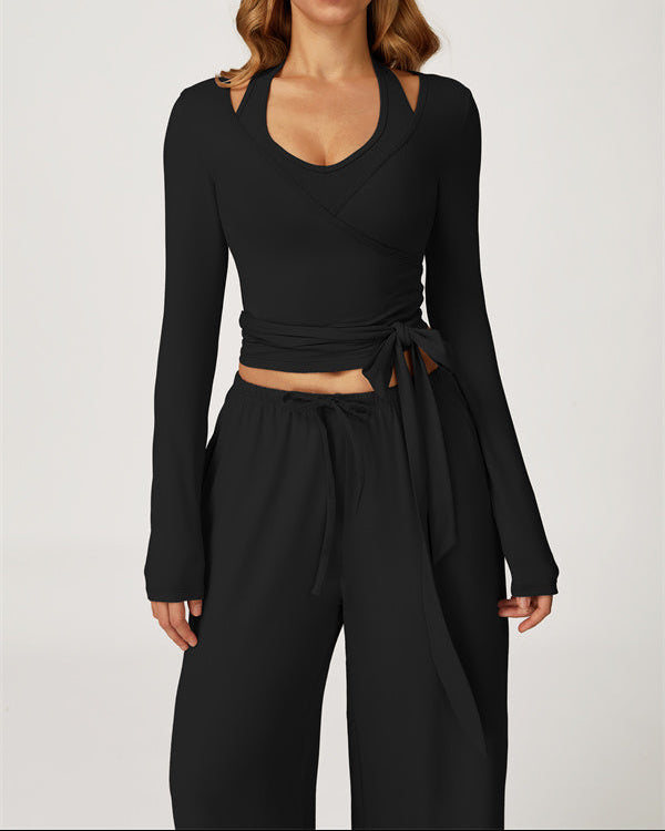 The Sprint Long Sleeve Crop Top
