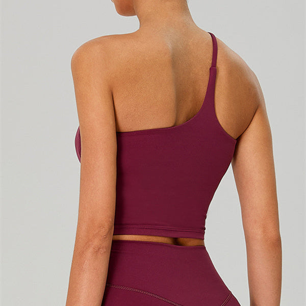 The Jewel One-Shoulder Crop Top