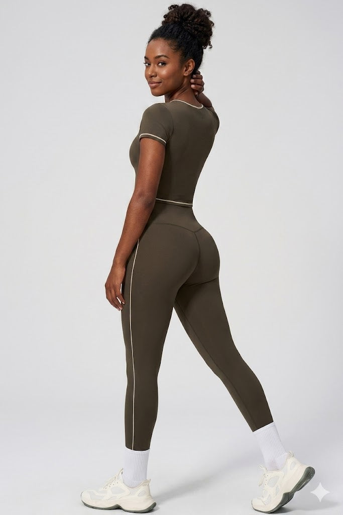 Crisscross Leggings Set