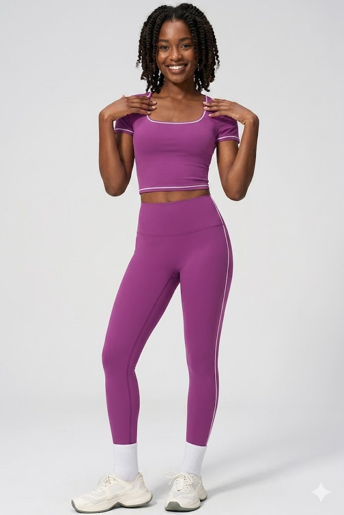 Crisscross Leggings Set
