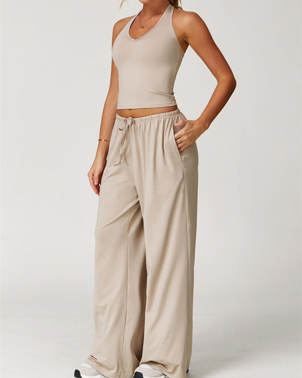 The Sprint Halter Tank Top
