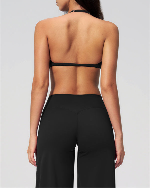 The Nexus Sports Bra Wide-Leg Crop 2-Piece Set