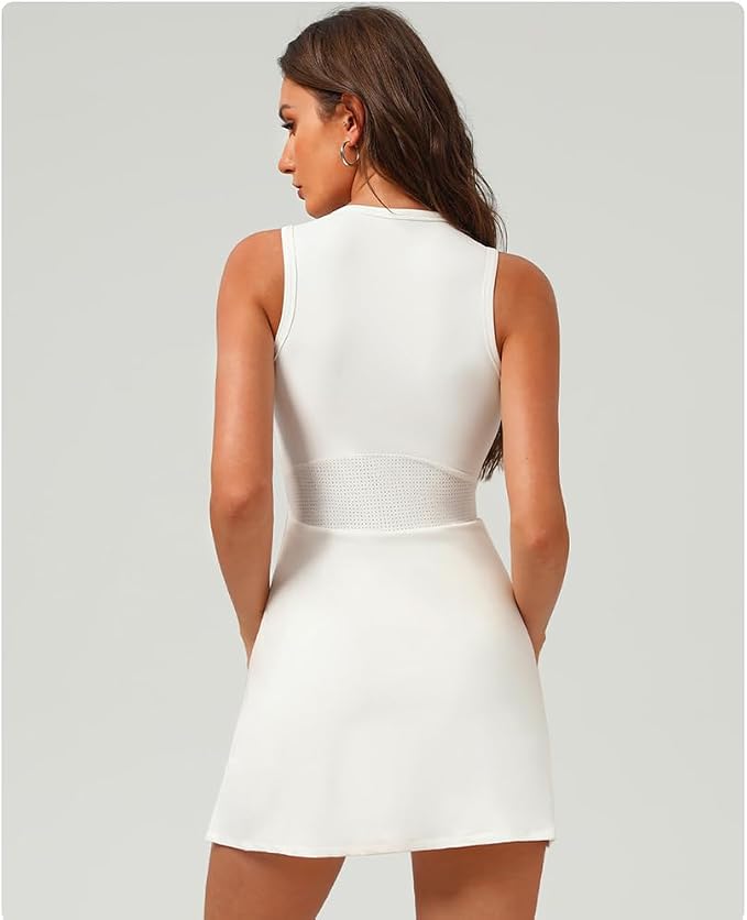 Zip Front Tennis Dress