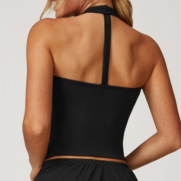 The Sprint Halter Tank Top