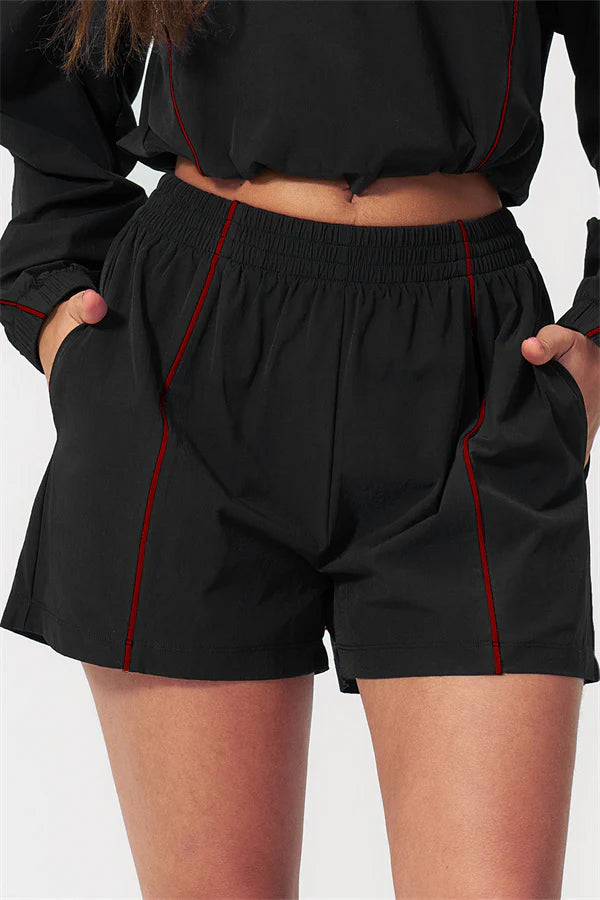 Running Jacket Shorts Set