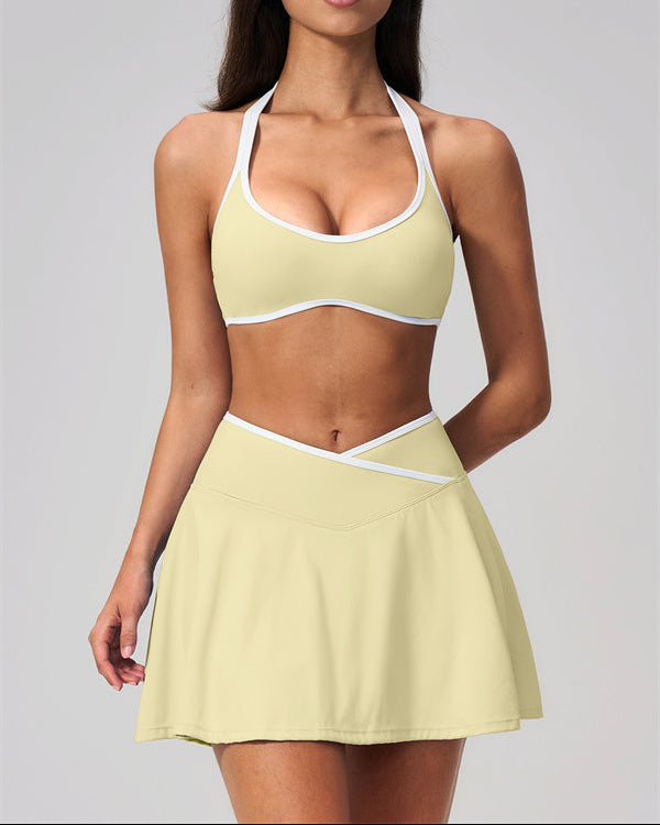 The Spunk Sports Bra Skirt 2-Piece Set