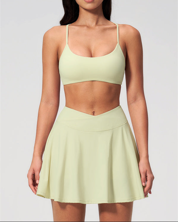 The Sway Sports Bra Skirt 2-Piece Set