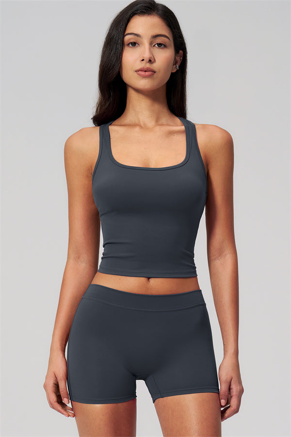 The Revive Crop Top Shorts 2-Piece Set