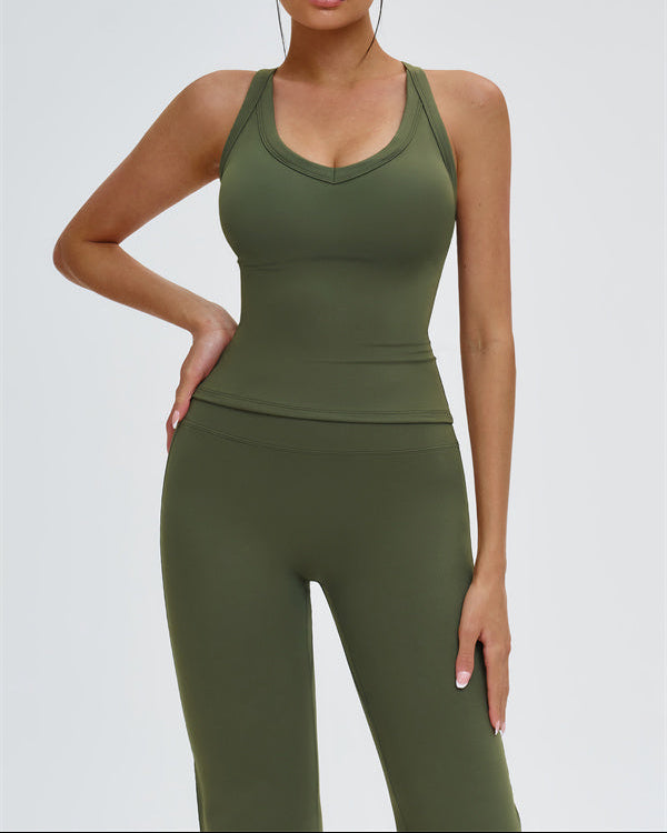 The Slate Cross Back Top