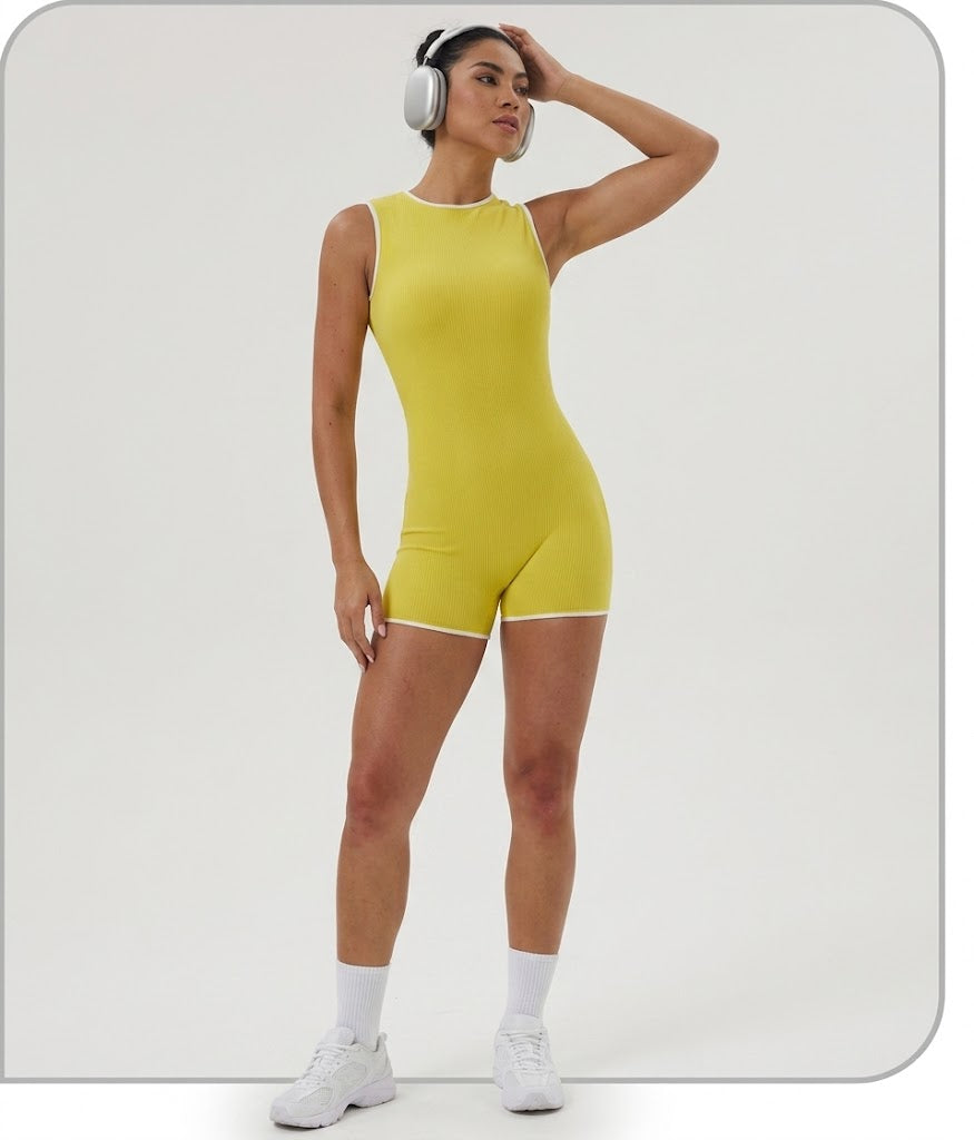 Hollow-Back Bodysuit