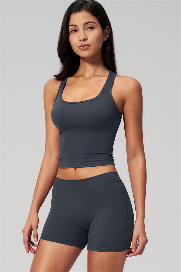 The Revive Crop Top Shorts 2-Piece Set