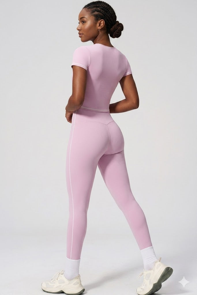 Crisscross Leggings Set