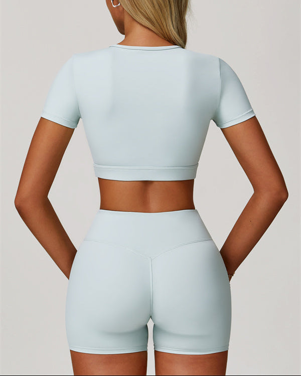 The Lavish Cut-out Crop Top