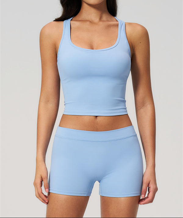 The Revive Crop Top Shorts 2-Piece Set