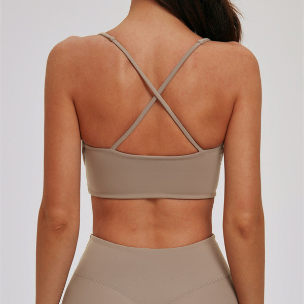 The Kinetic Cross Back Sports Bra