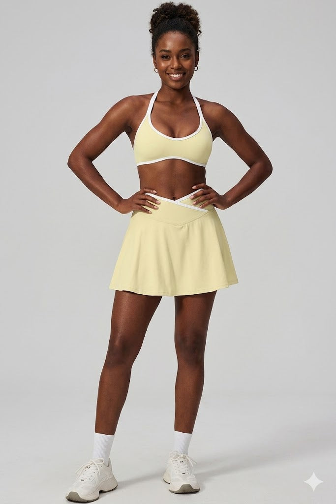 Strapless Skort Set