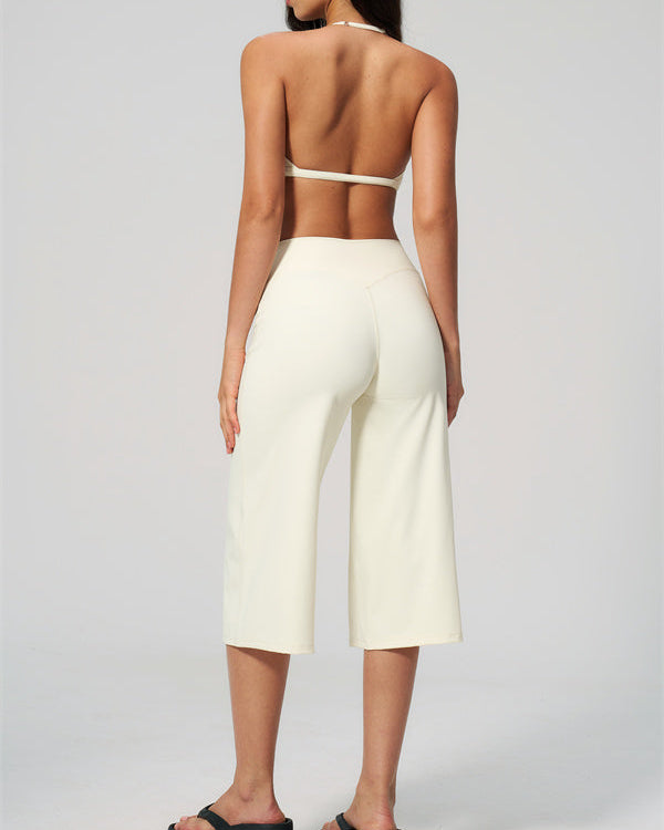 The Nexus Sports Bra Wide-Leg Crop 2-Piece Set