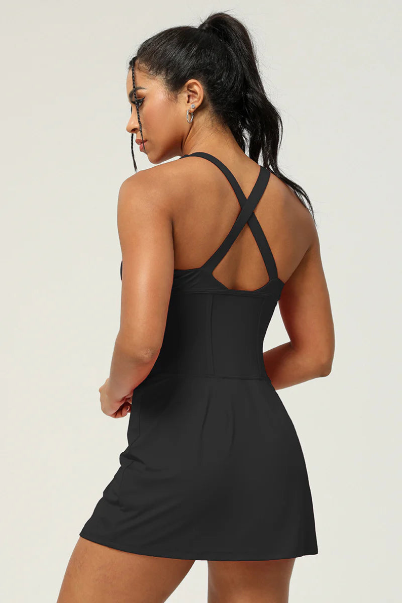 V-Neck Tennis Dress