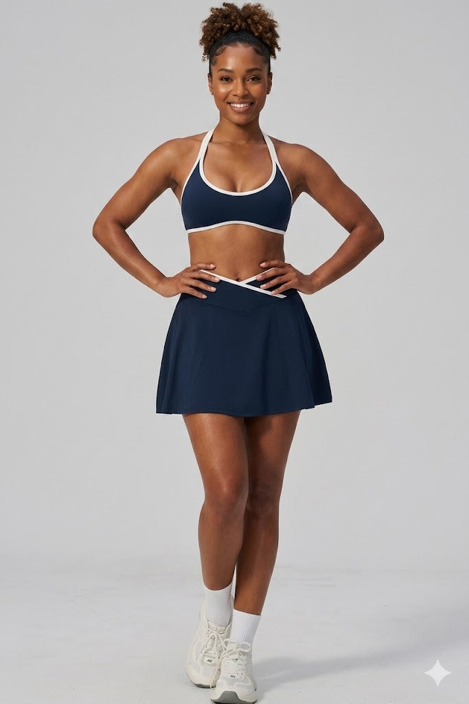 Strapless Skort Set