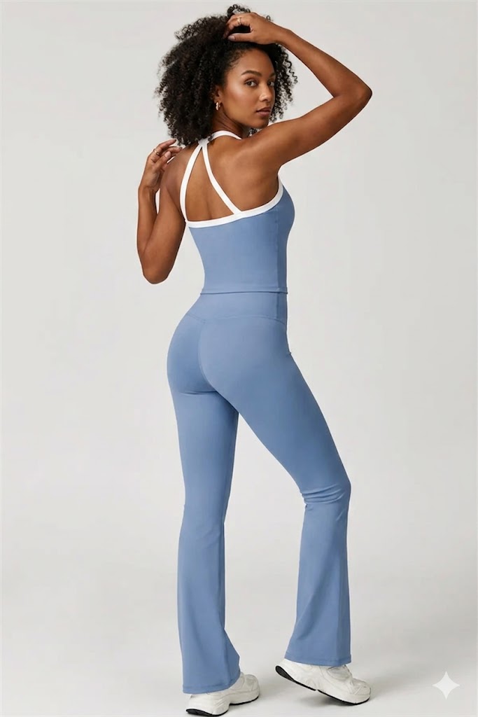 Cross Back Flare Set